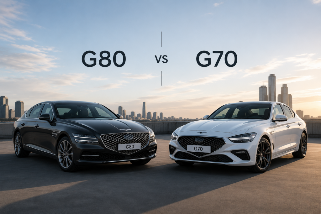 제네시스 G80,G70